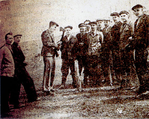 Начало проходки шахты Коксовая-1. 1929г.